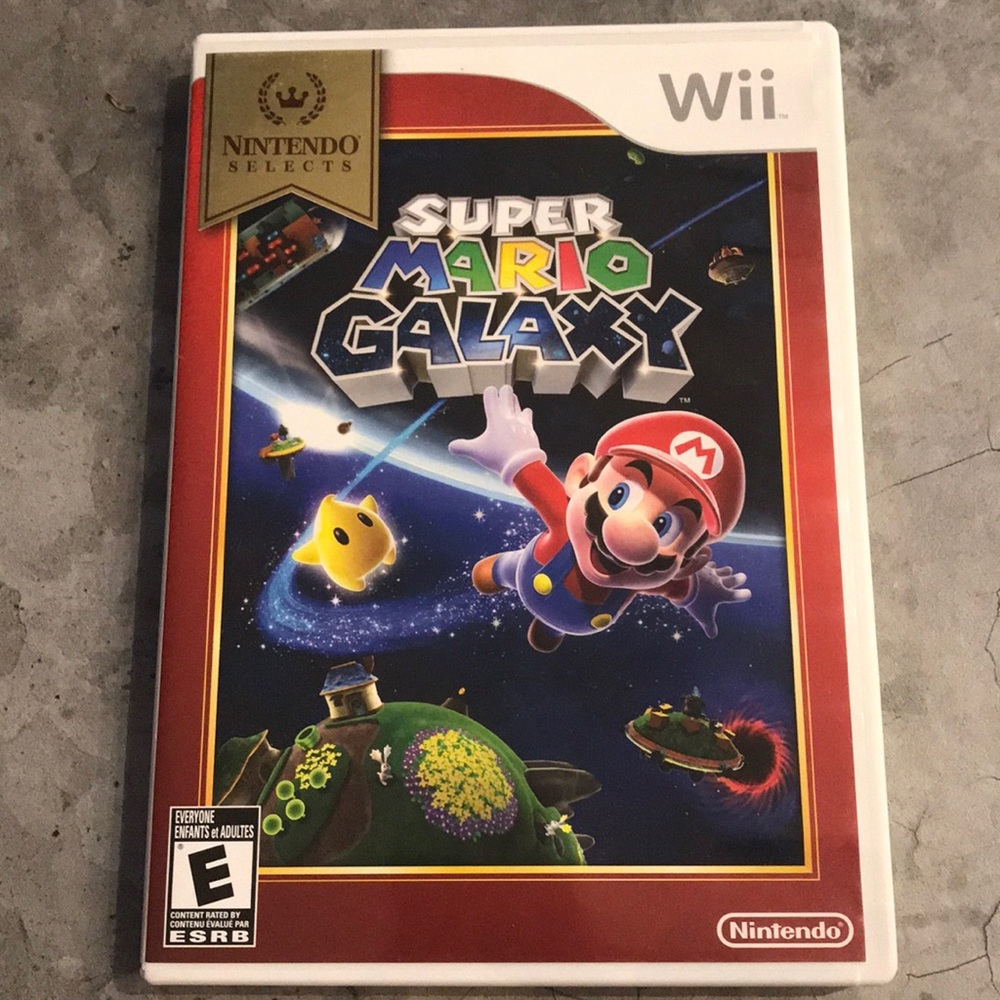 Nintendo Selects Super Mario Galaxy wii